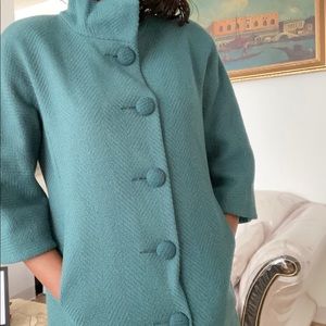 Vintage women reversible Pea coat NWT